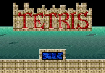 Tetris (Sega bootleg) screen shot title